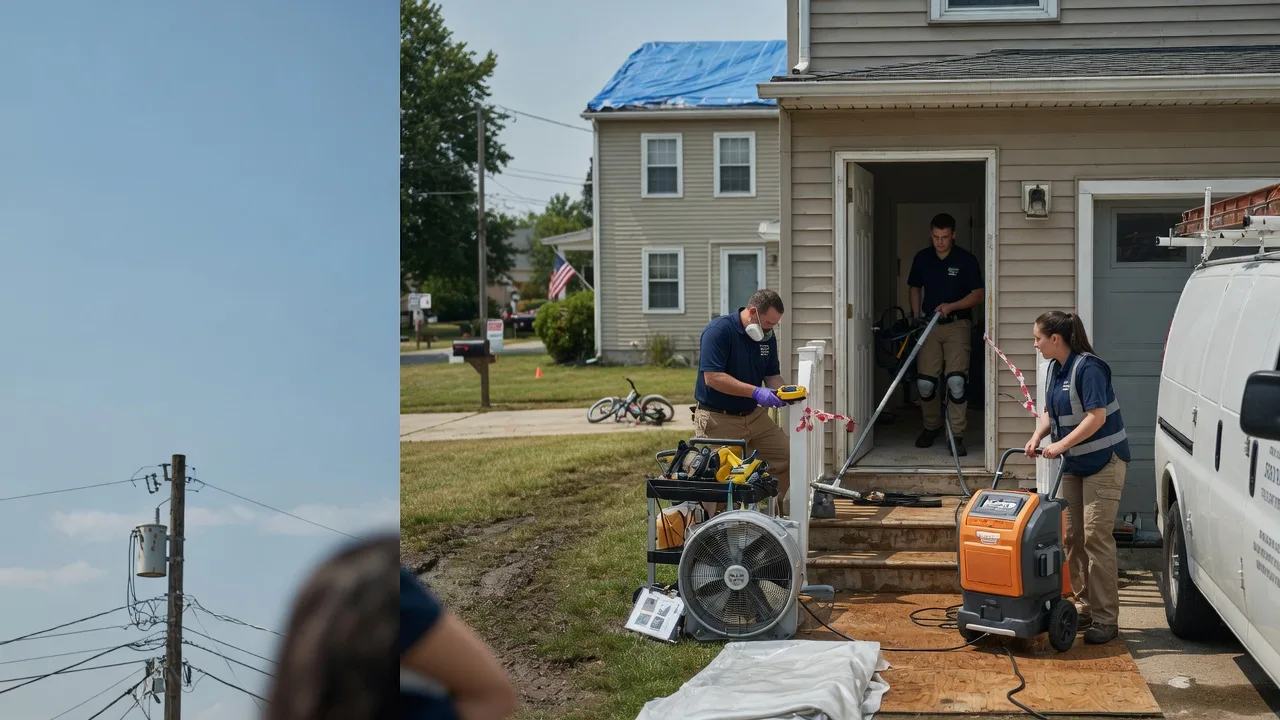 Water Damage Repair in Vicksburg, MI near me